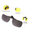 Polarized Sunglasses Clip (dark grey)