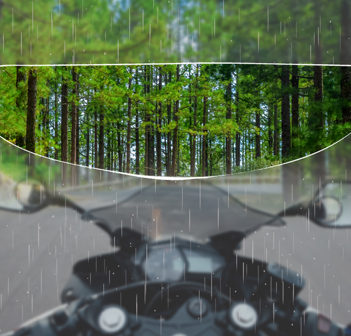 XII WY Universal Motorcycle Full Face Helmet Shield Anti Fog Film,Clear Visor Lens Insert Fog Resistant Waterproof Sticker